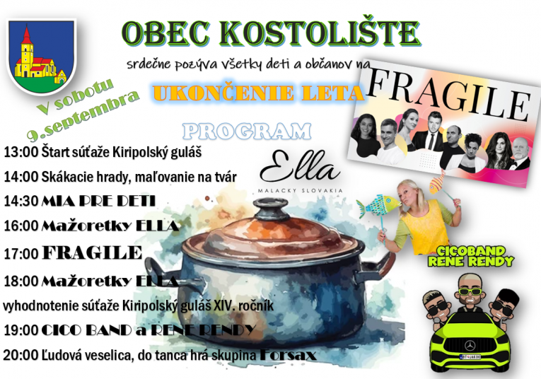 Ukončenie leta 2023